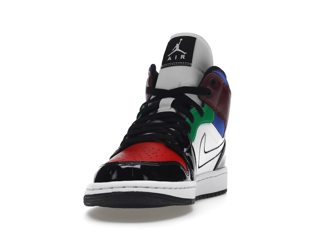 Jordan 1 Mid SE Black White Multi-Color (W)