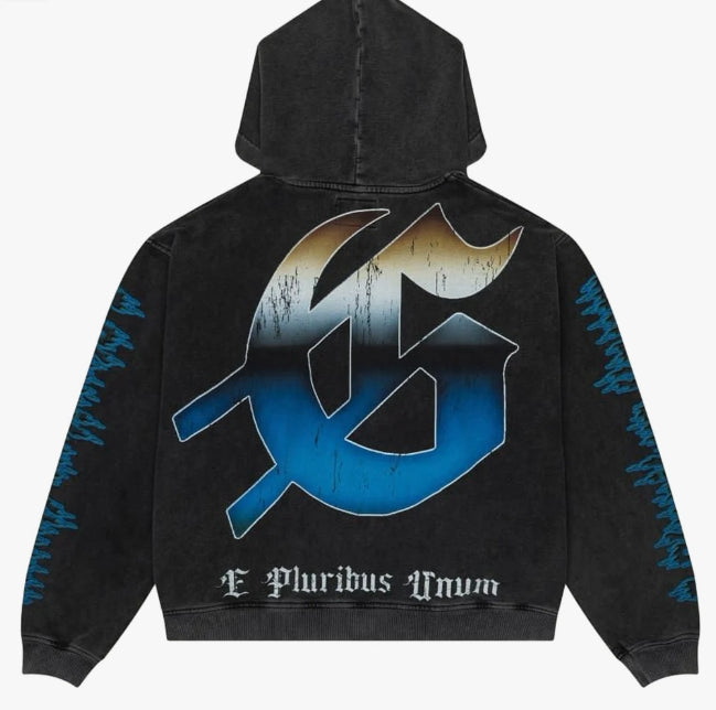 Godspeed Artificial Love Hoodie, Washed Black