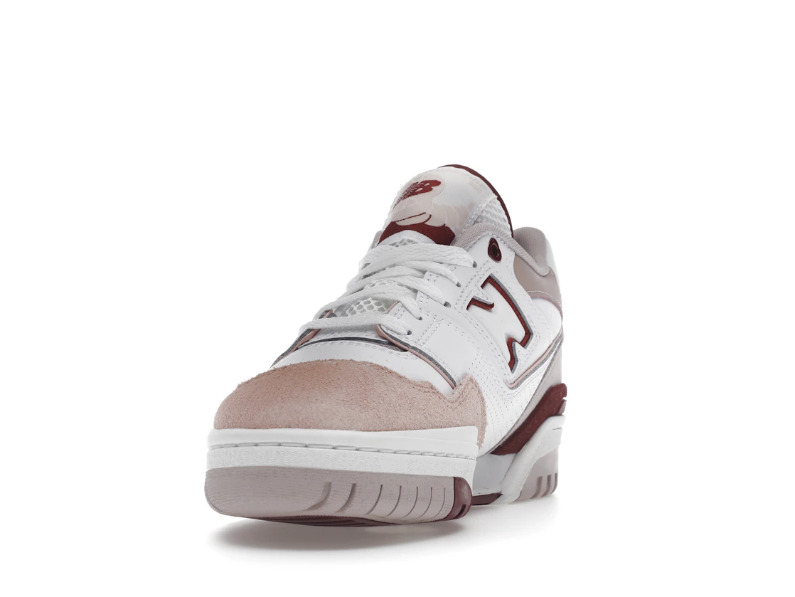 New Balance 550 White Scarlet (W)