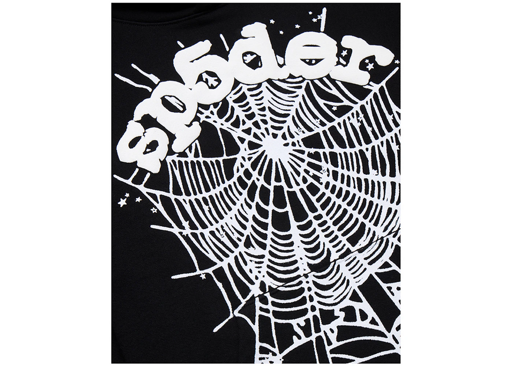 Sp5der OG Web Hoodie Black ADONIO