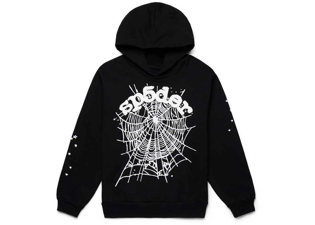 Sp5der OG Web Hoodie Black ADONIO