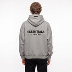 Fear of God Essentials S24 Fleece Hoodie Light Heather Grey 192HO246258F ADONIO