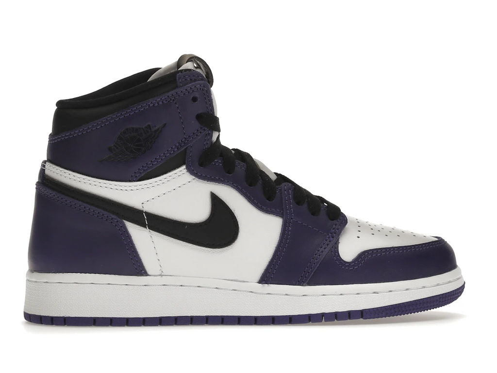 Jordan 1 Retro High Court Purple White (GS)