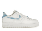 Nike Air Force 1 Low '07 Essential White University Blue Gingham