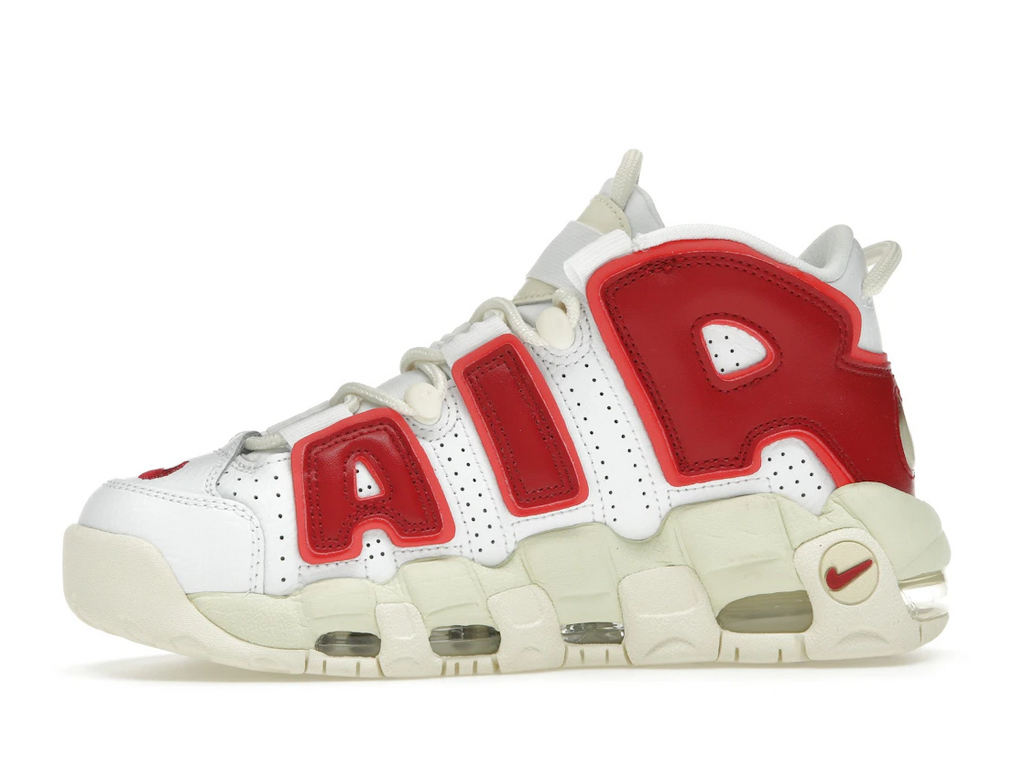 Nike Air More Uptempo White Red Sail (W)