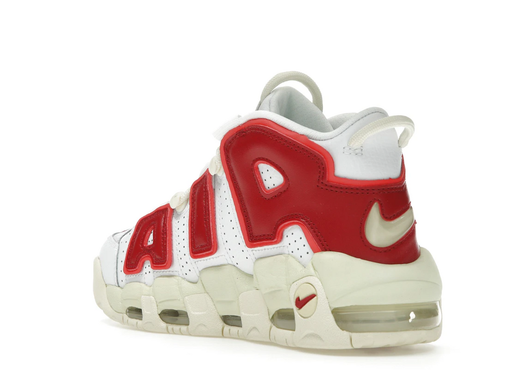 Nike Air More Uptempo White Red Sail (W)