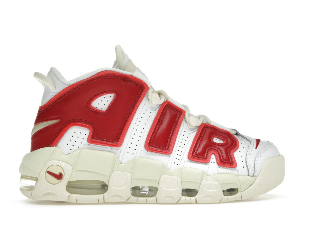 Nike Air More Uptempo White Red Sail (W)