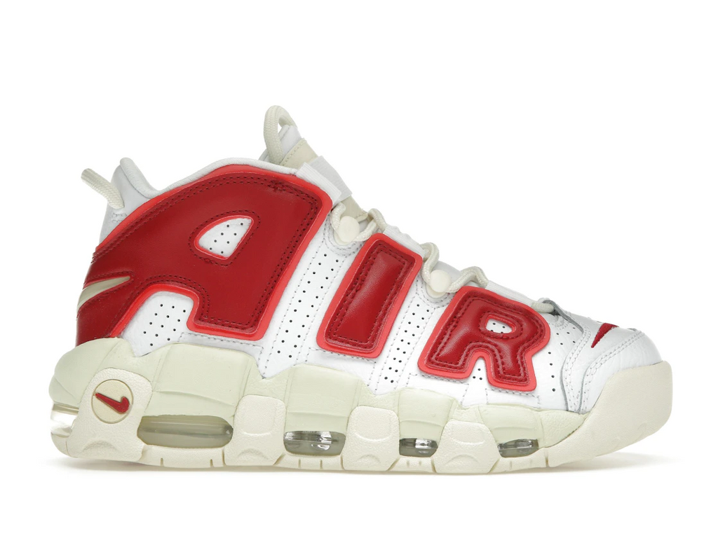 Nike Air More Uptempo White Red Sail (W)