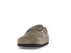 Birkenstock Boston Soft Footbed Suede Taupe (Narrow Fit)
