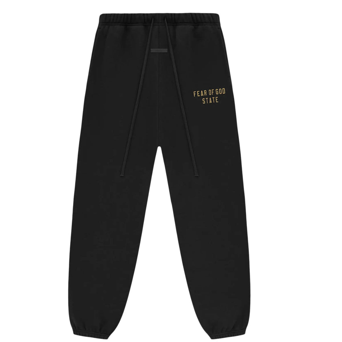 tepláky Fear of God Essentials Sweatpants FW24 Black Yellow State ADONIO