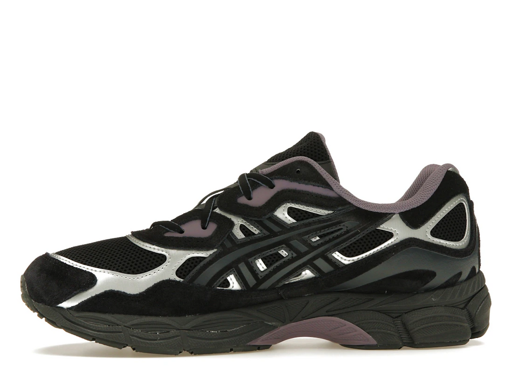 ASICS Gel-NYC Black Purple Graphite Grey