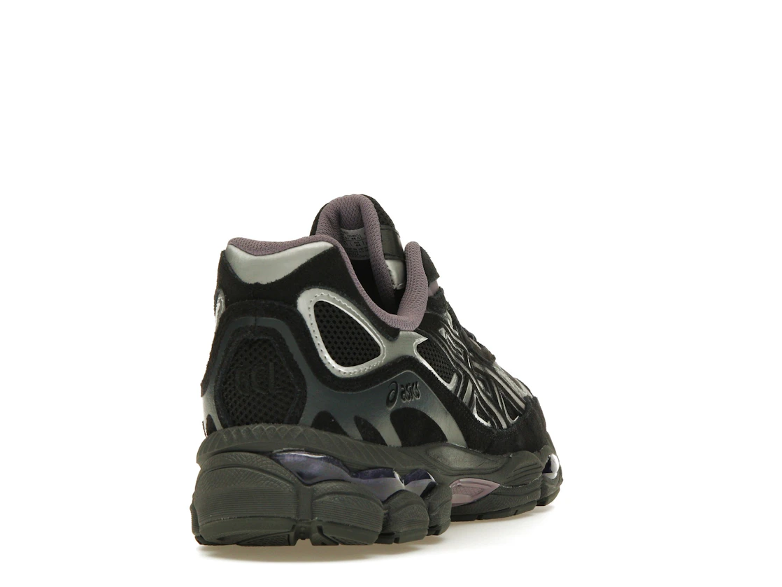 ASICS Gel-NYC Black Purple Graphite Grey