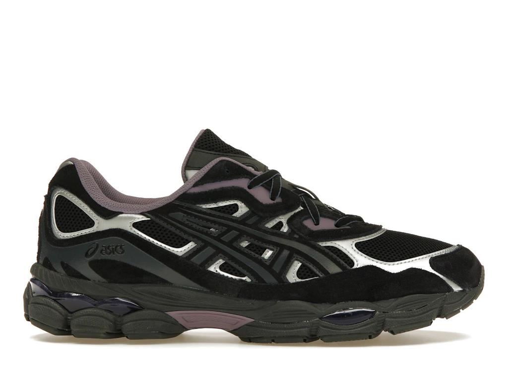 ASICS Gel-NYC Black Purple Graphite Grey