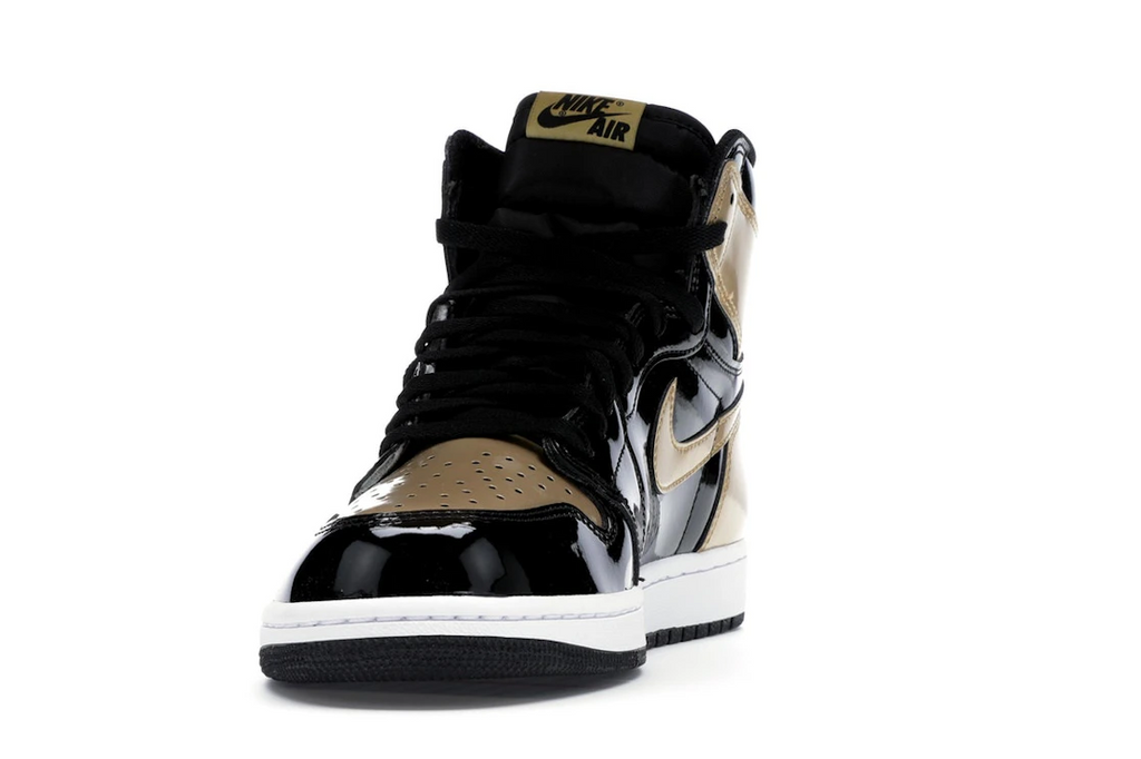 Jordan 1 Retro High NRG Patent Gold Toe
