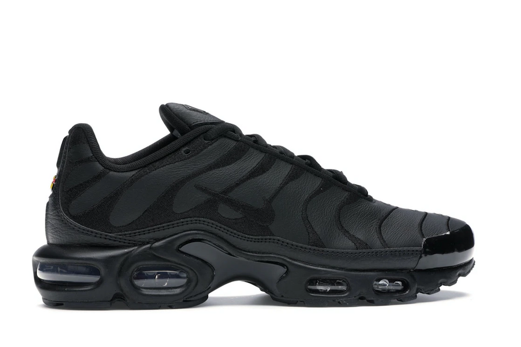 Nike Air Max Plus Triple Black Leather