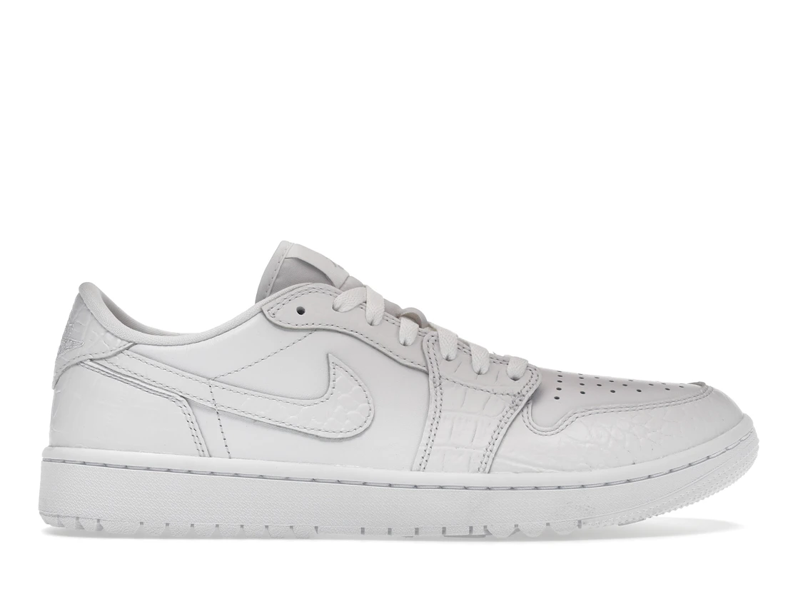 Jordan 1 Retro Low Golf White Croc