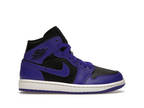 Air Jordan 1 Mid Purple Black (W)