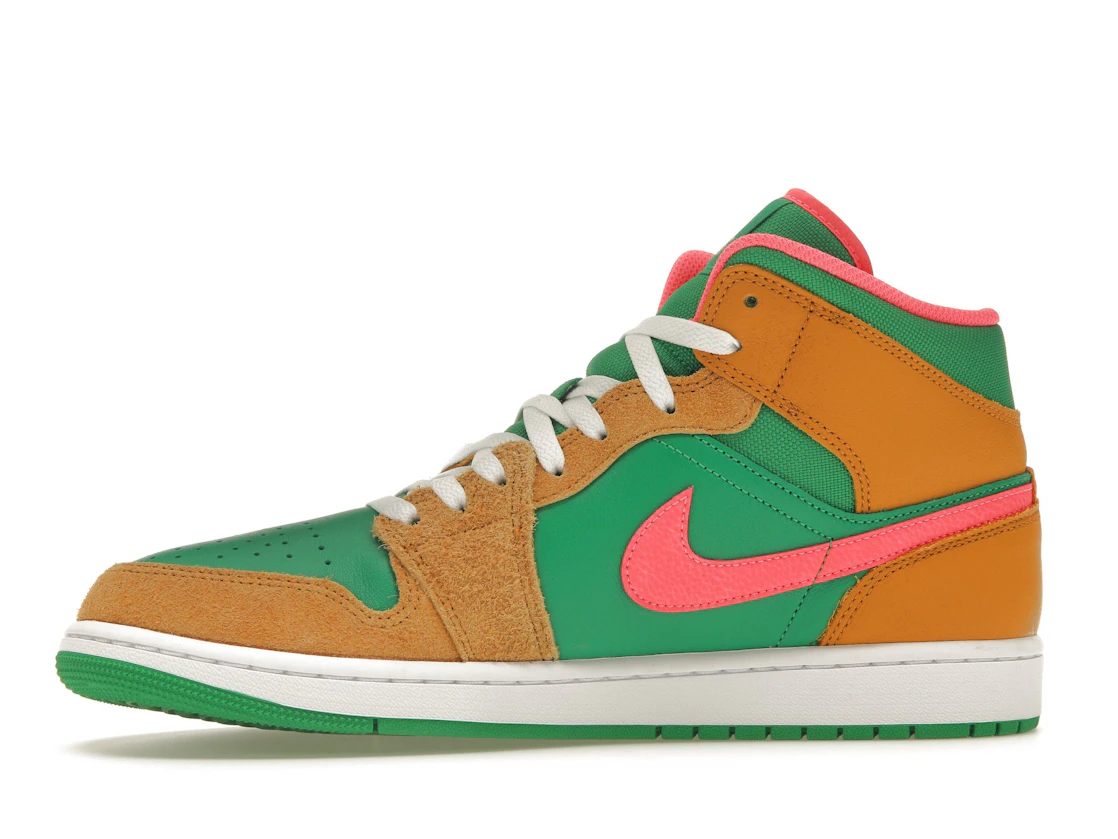Jordan 1 Mid SE Wheat Watermelon