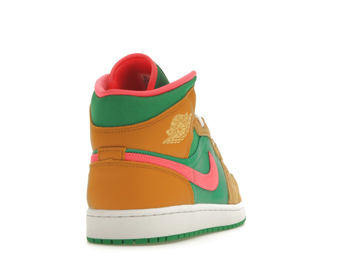 Jordan 1 Mid SE Wheat Watermelon