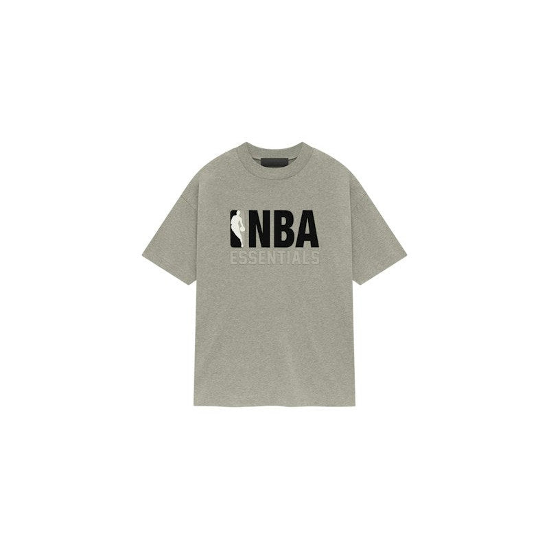 tričko Fear of God Essentials NBA T-Shirt (SS25) Warm Heather Grey ADONIO