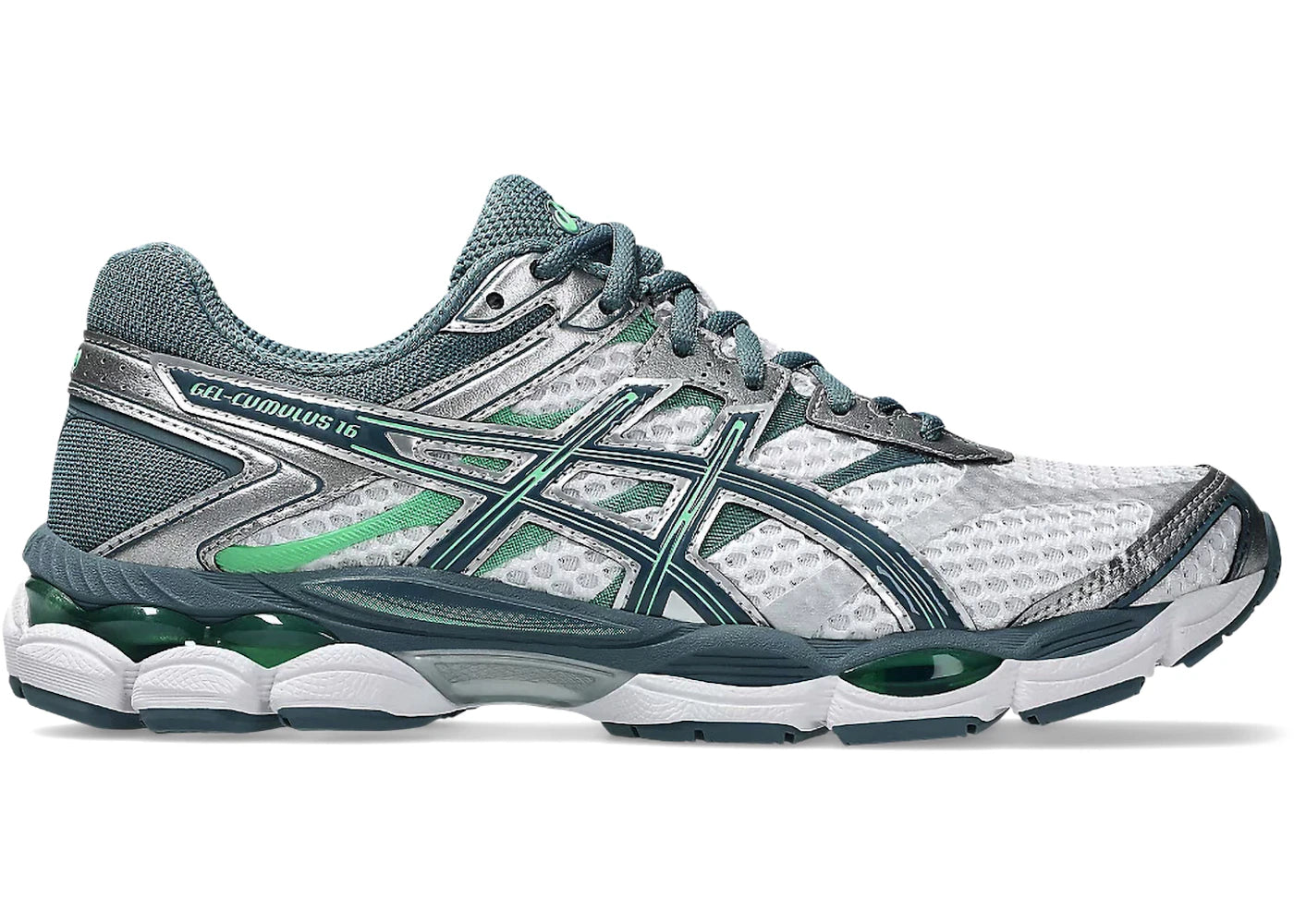 tenisky a boty ASICS Gel-Cumulus 16 White Ironclad 1203A733-100 ADONIO