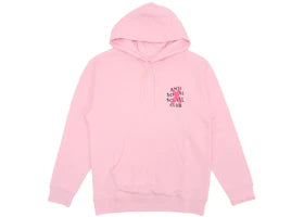 Anti Social Social Club Cancelled Hoodie Pink