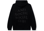 Anti Social Social Club Early Decision Hoodie Black