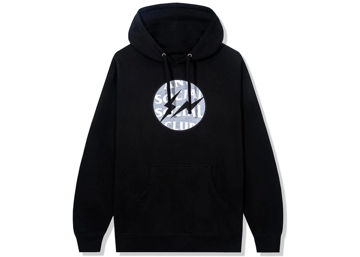 Anti Social Social Club x Fragment Called Interference Hoodie Black