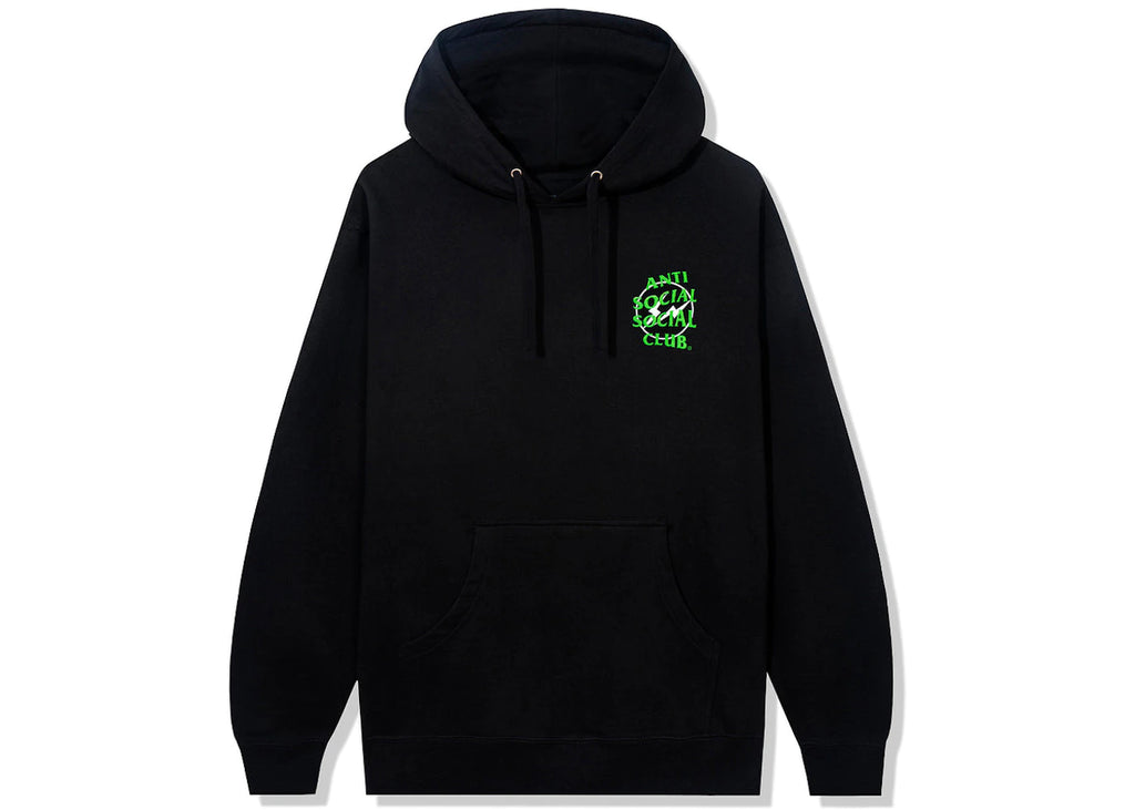 Anti Social Social Club x Fragment Precious Petals Hoodie Black Green