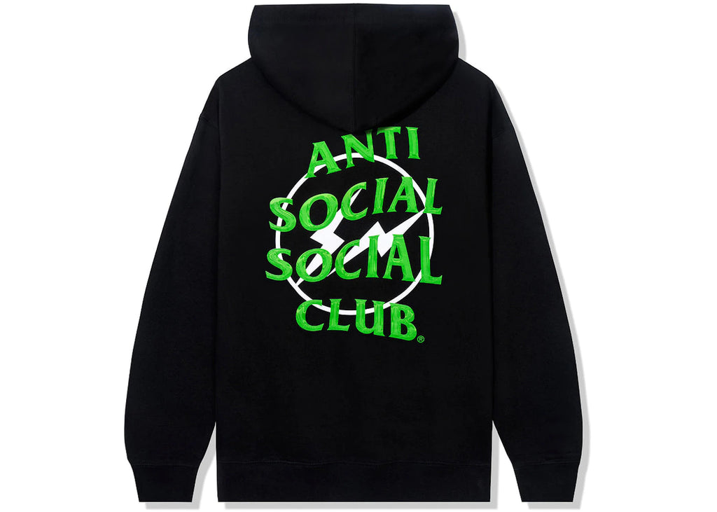 Anti Social Social Club x Fragment Precious Petals Hoodie Black Green