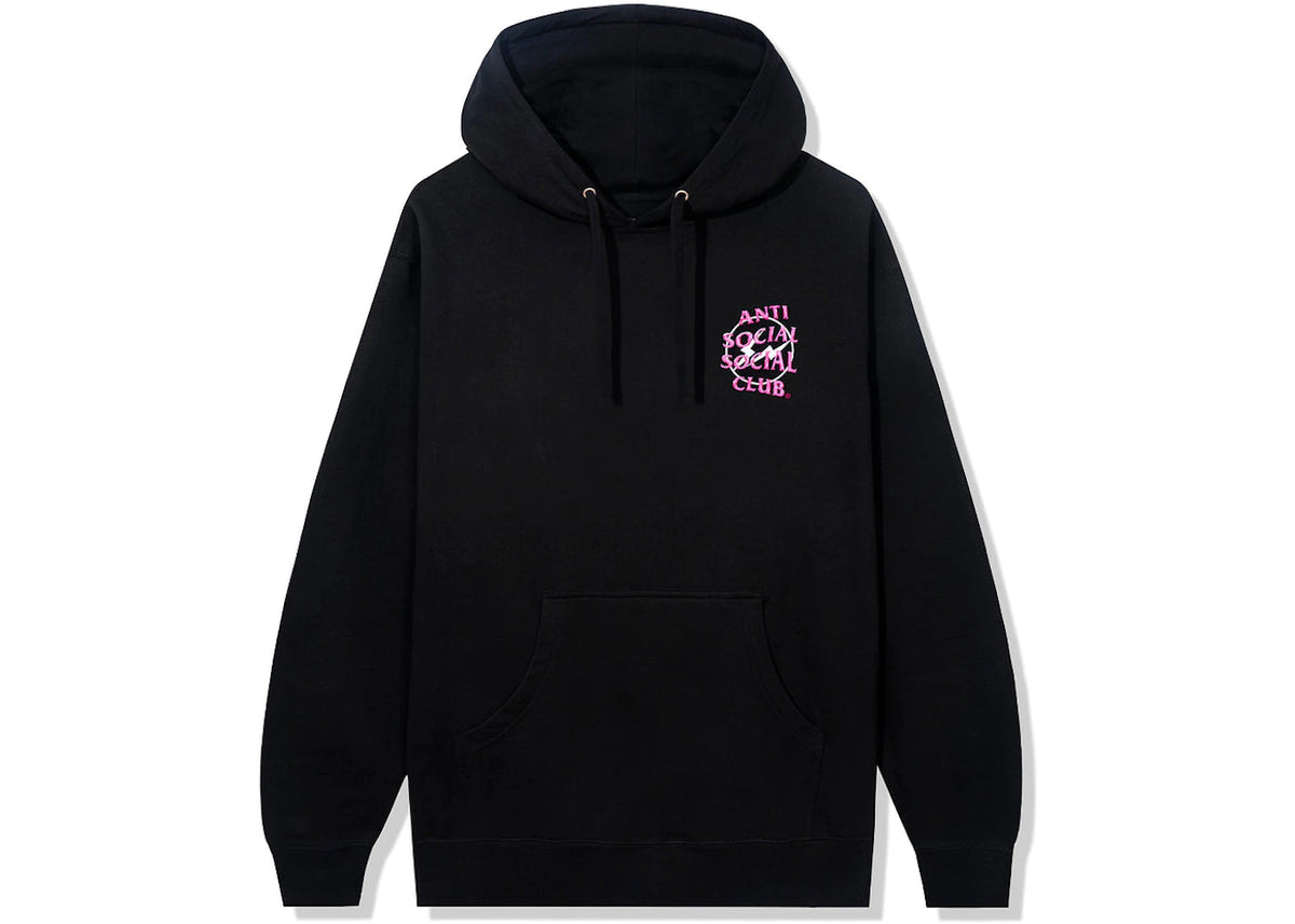Anti Social Social Club x Fragment Precious Petals Hoodie Black Pink