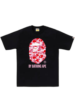BAPE ABC Camo By Bathing Ape T-Shirt Black/Pink SS25