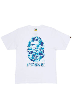 BAPE ABC Camo by bathing Ape T-Shirt White/Blue