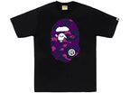 BAPE Color Camo Big Ape Head T-Shirt Black/Purple