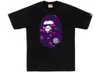 BAPE Color Camo Big Ape Head T-Shirt Black/Purple