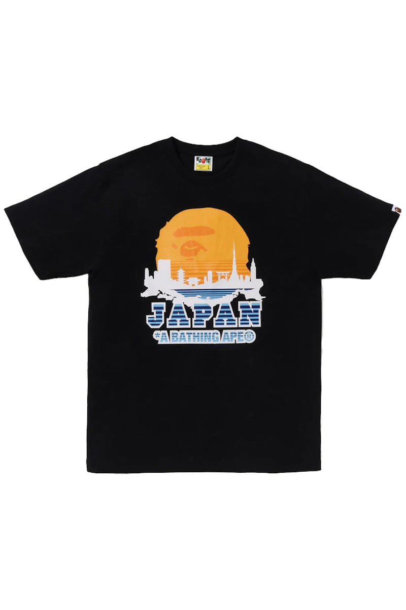 BAPE Japan Silhoutte T-Shirt Black