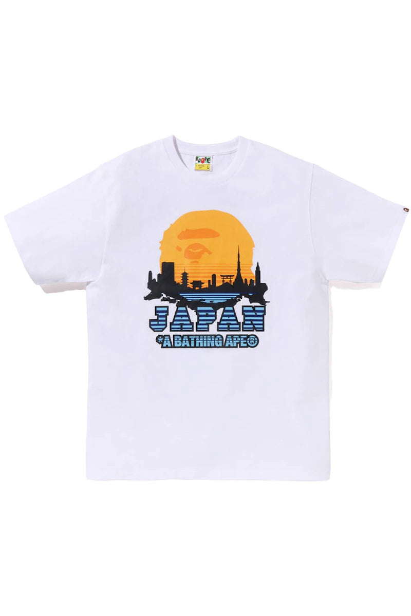 BAPE Japan Silhoutte T-Shirt White
