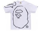 BAPE x Joshua Vides Ape Head T-Shirt White