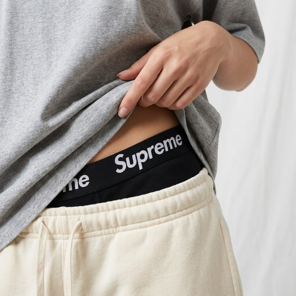 Supreme Hanes Boxer Briefs Black ADONIO