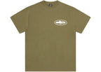 Corteiz Island Puff Print Tee Olive