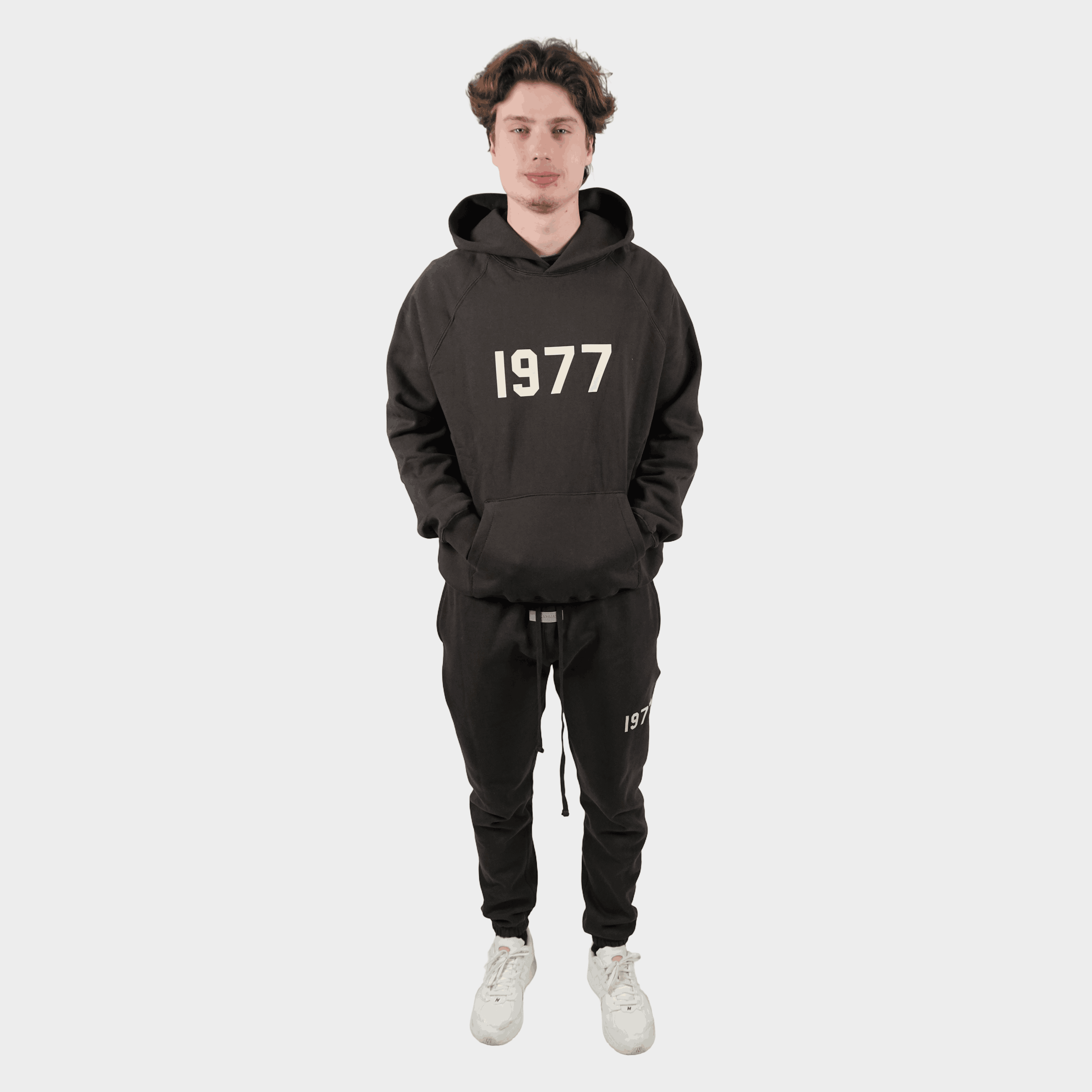 Fear of God Essentials 1977 Iron Black - Whole Set