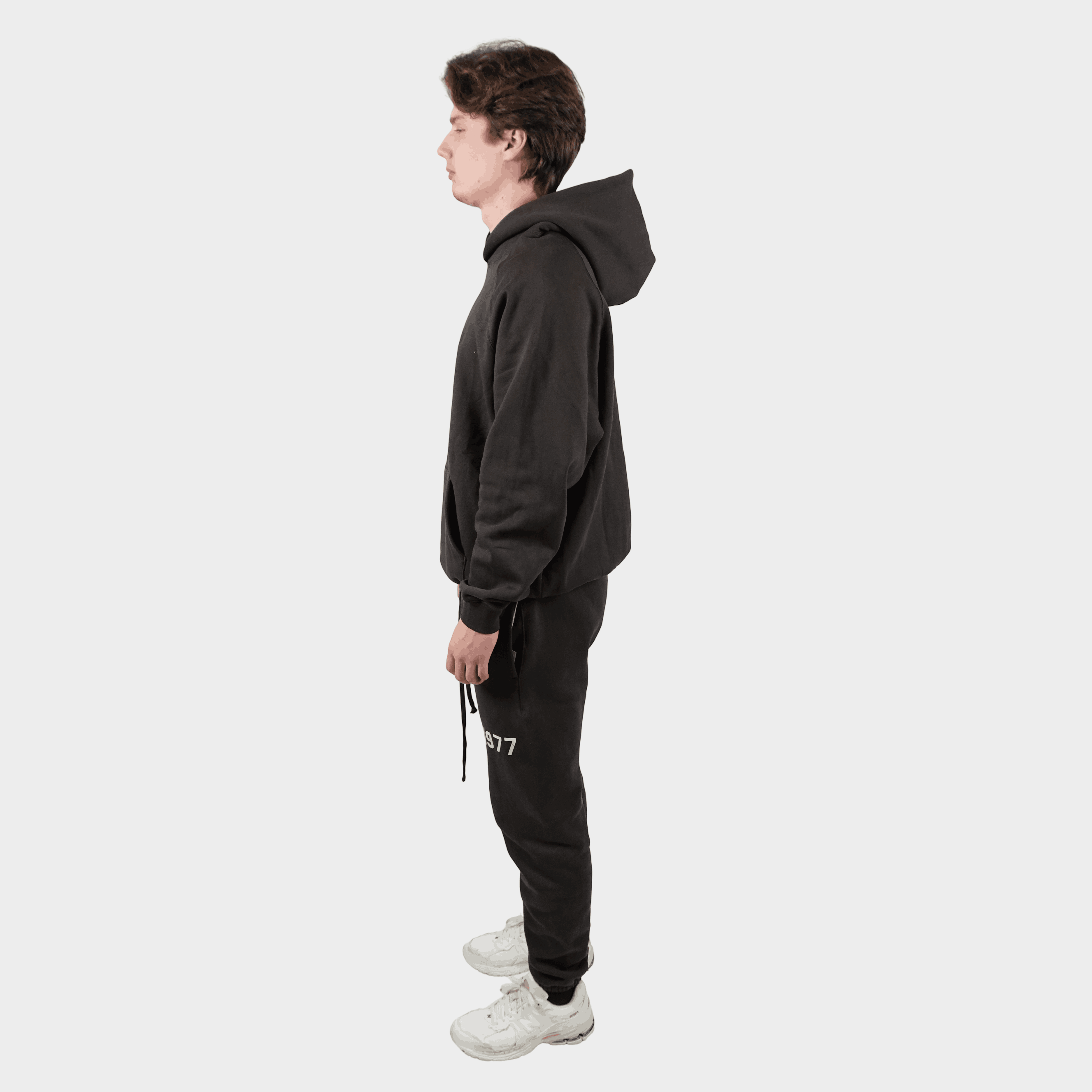 Fear of God Essentials 1977 Iron Black - Whole Set