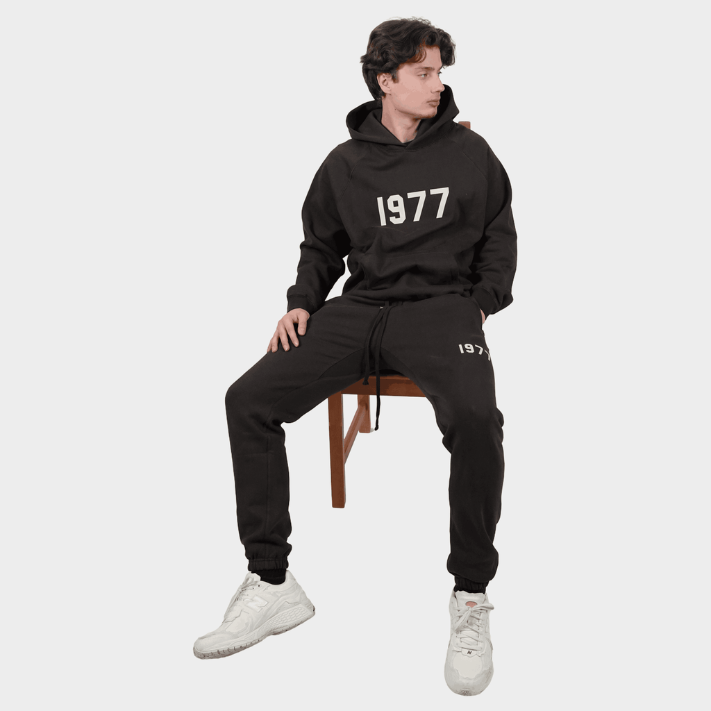 Fear of God Essentials 1977 Iron Black - Whole Set