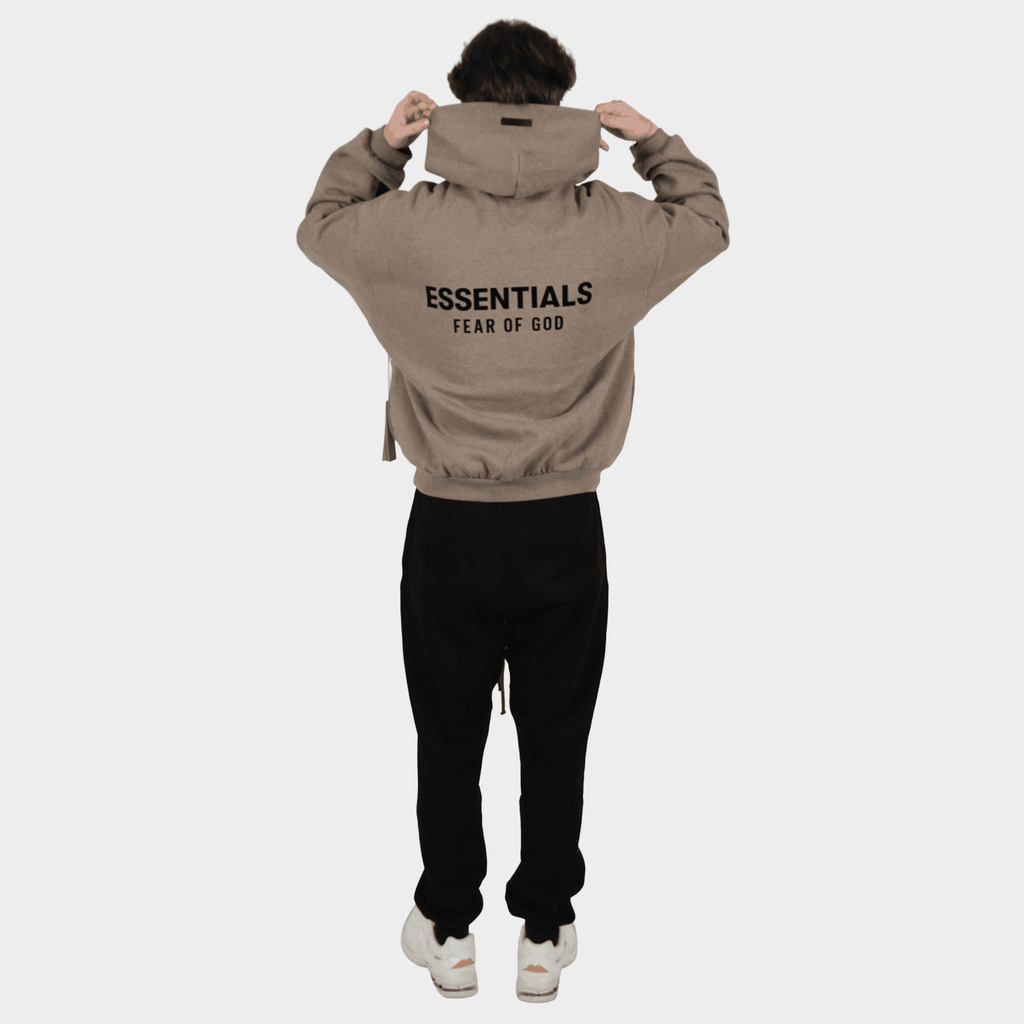 Fear of God Essentials S24 Fleece Hoodie Heather Grey