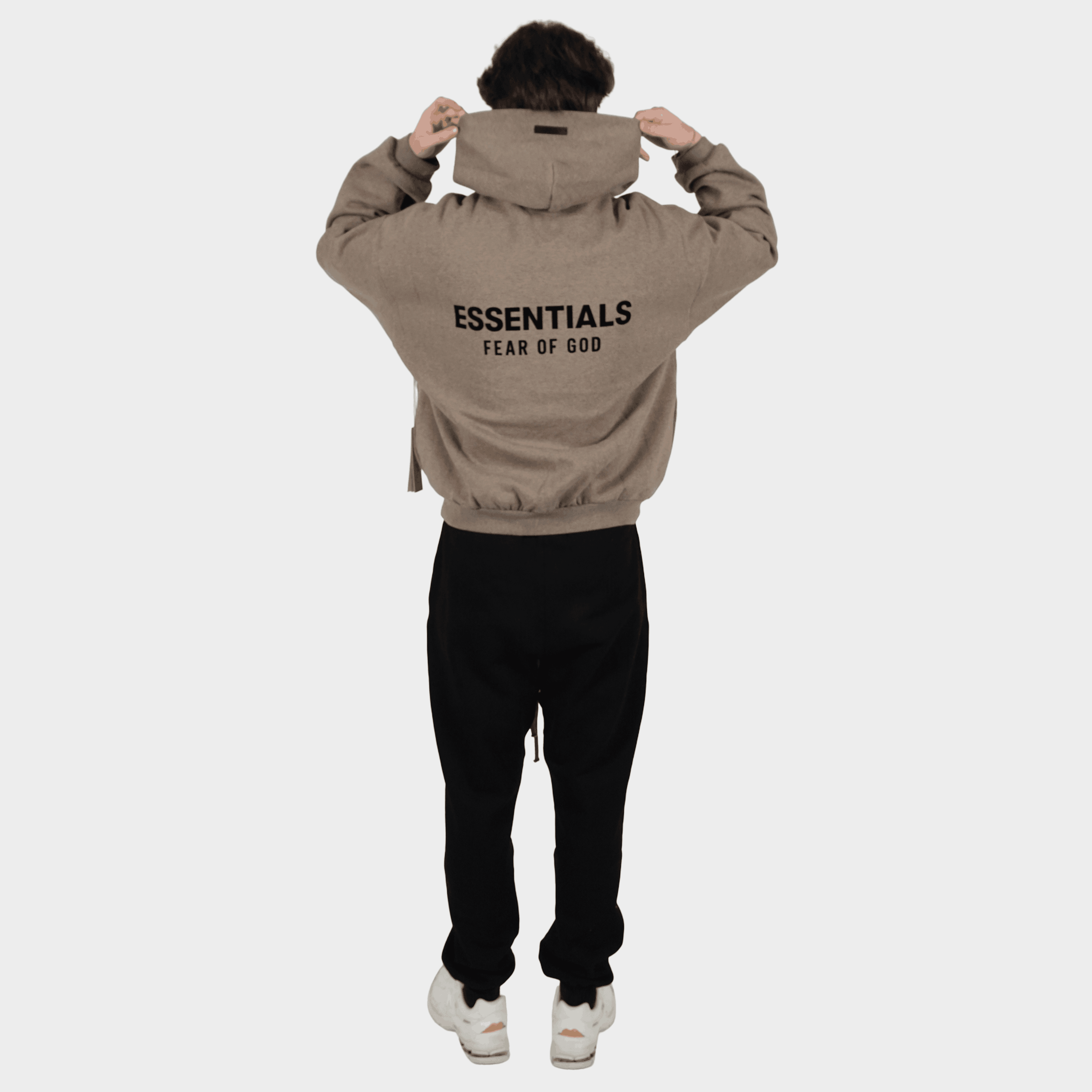 Fear of God Essentials S24 Fleece Hoodie Heather Grey