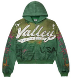 Vale Forever Inferno Zip Up Hoodie Green