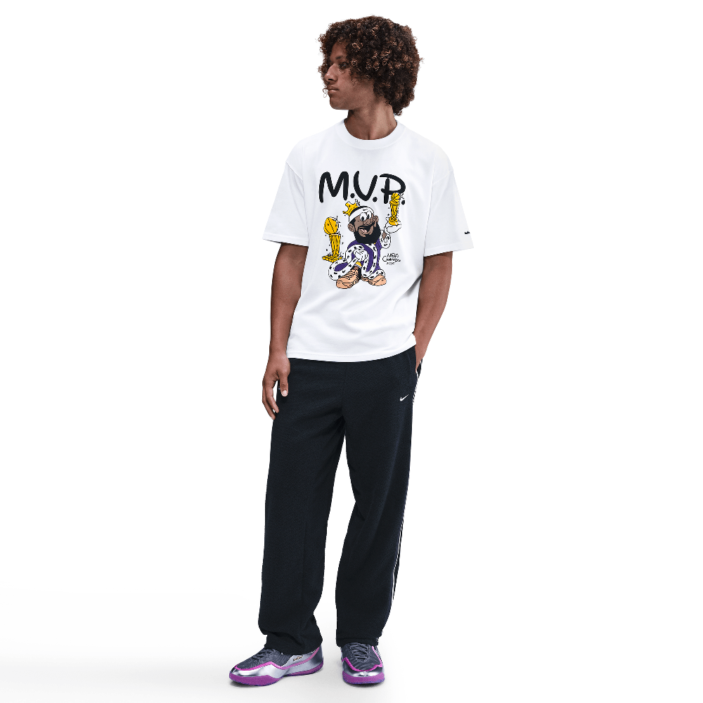 LeBron 'Bubble Boy' Men's Basketball T-Shirt White