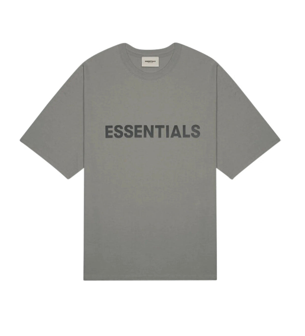 Fear of God Essentials T-Shirt Applique (FW20) Cement