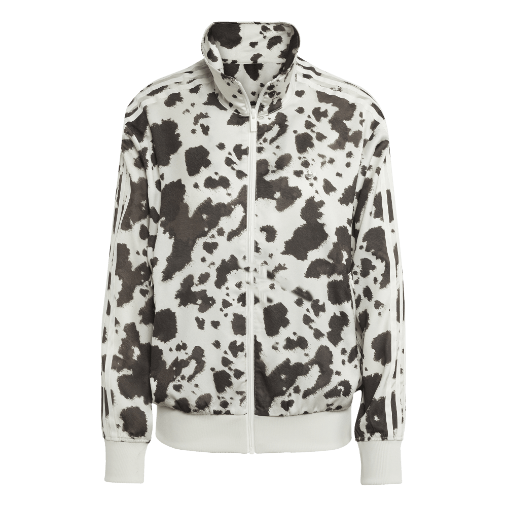 adidas Originals Satin Cow Print Track Top