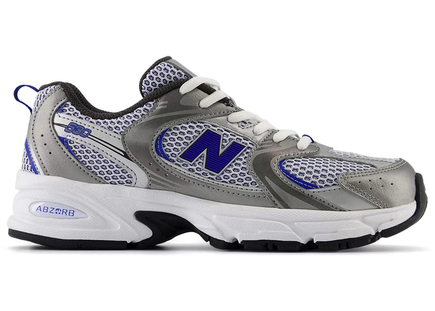 New Balance 530 Dark Silver Metallic Royal (GS)